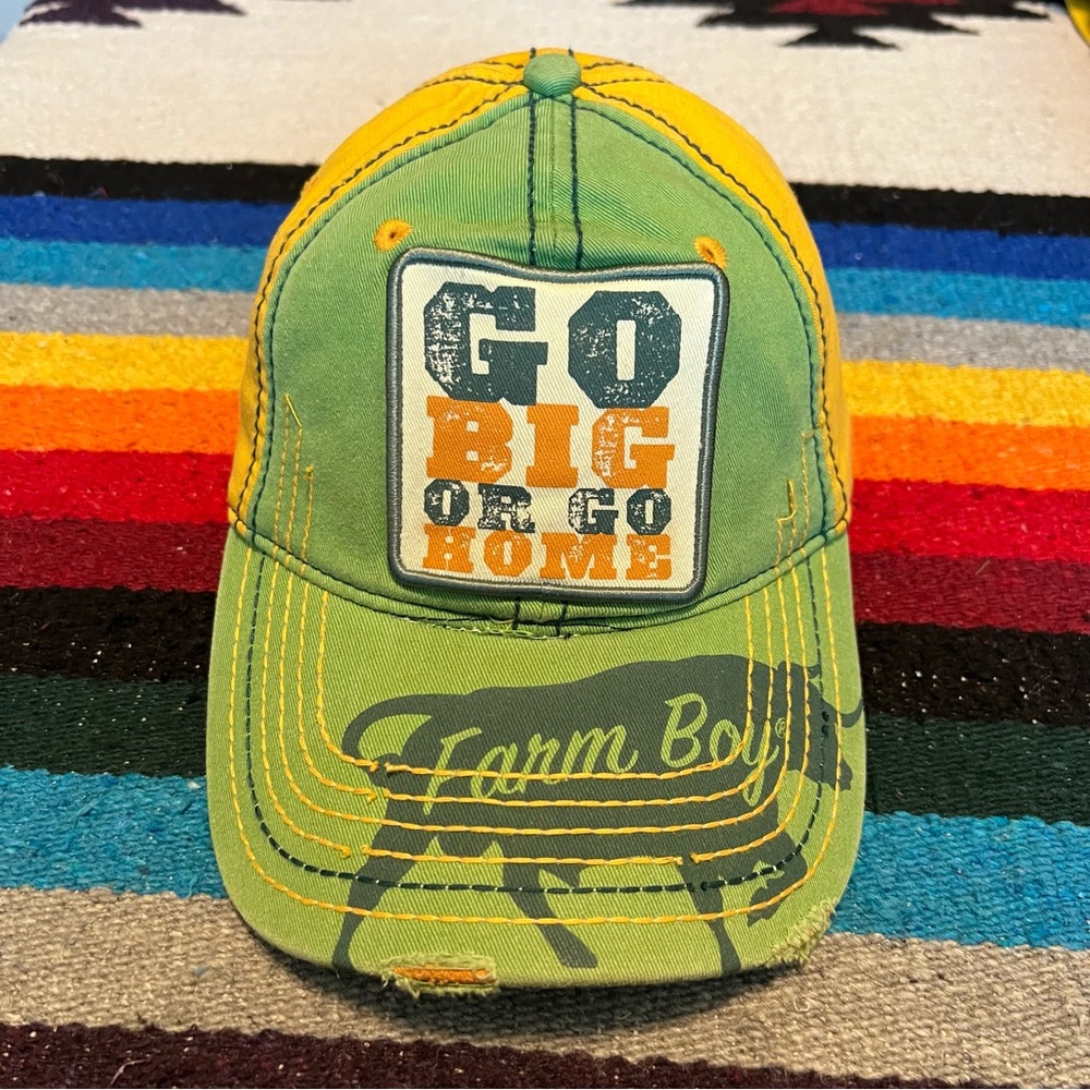 Farm boy FlexFit hat Knee Deep and loving it One size fits most